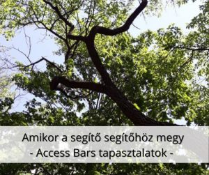 Read more about the article Amikor a segítő segítőhöz megy – Access Bars tapasztalatok